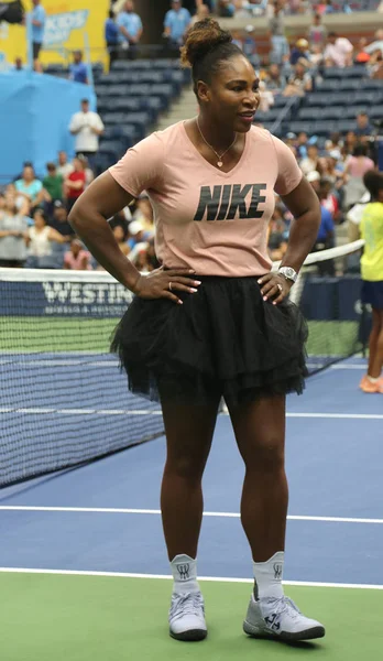 New York August 2018 Malige Grand Slam Siegerin Serena Williams — Stockfoto