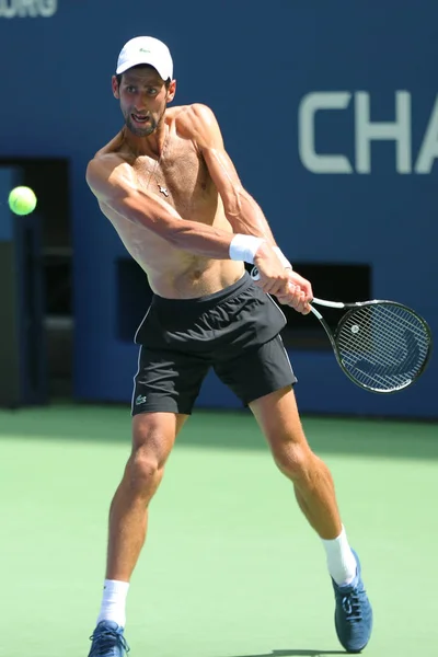 New York August 2018 Time Grand Slam Champion Novak Djokovic — Stock Photo, Image