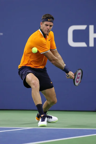 Nueva York Agosto 2018 Juan Martin Del Potro Campeón Del — Foto de Stock