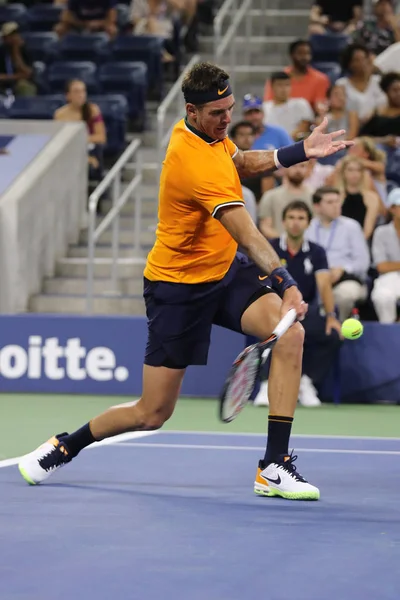 Nueva York Agosto 2018 Juan Martin Del Potro Campeón Del —  Fotos de Stock