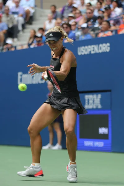 New York Agosto 2018 Campionessa Del Grande Slam Angelique Kerber — Foto Stock