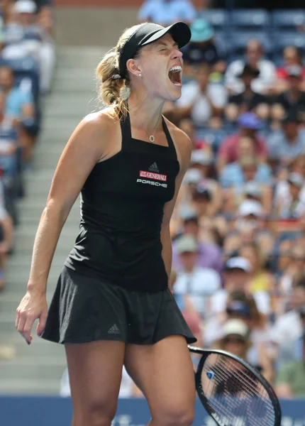 Nova Iorque Agosto 2018 Campeã Grand Slam Angelique Kerber Alemanha — Fotografia de Stock