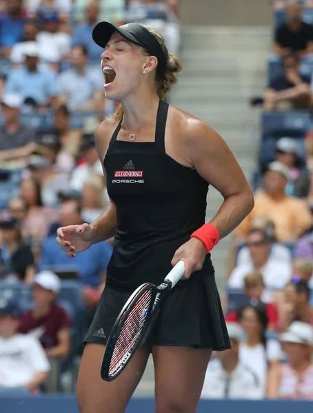 New York August 2018 Die Deutsche Grand Slam Siegerin Angelique — Stockfoto