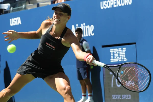 Nueva York Agosto 2018 Angelique Kerber Campeona Grand Slam Alemania —  Fotos de Stock