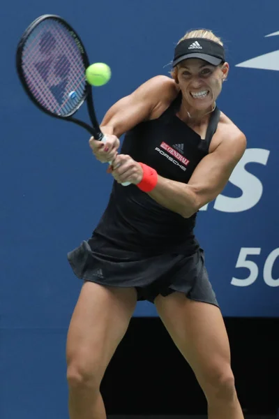 Nova Iorque Agosto 2018 Campeã Grand Slam Angelique Kerber Alemanha — Fotografia de Stock