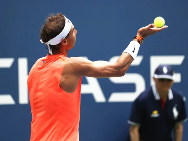 New York September 2018 Maliger Grand Slam Champion Rafael Nadal — Stockfoto