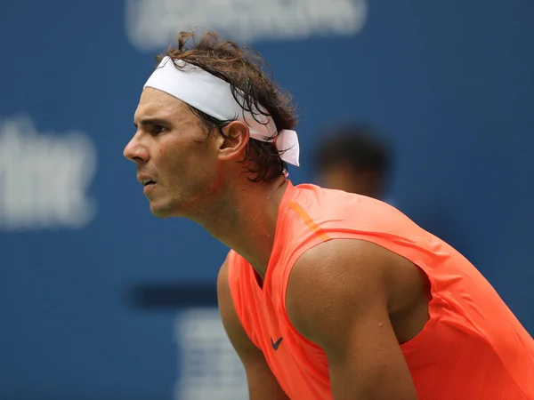 New York September 2018 Maliger Grand Slam Champion Rafael Nadal — Stockfoto