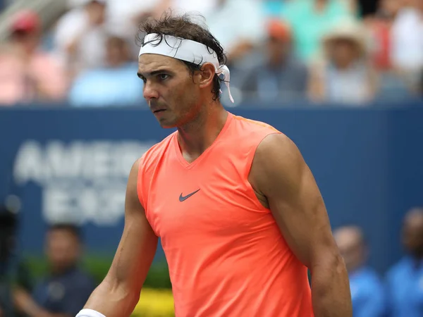 New York September 2018 Time Grand Slam Mästare Rafael Nadal — Stockfoto