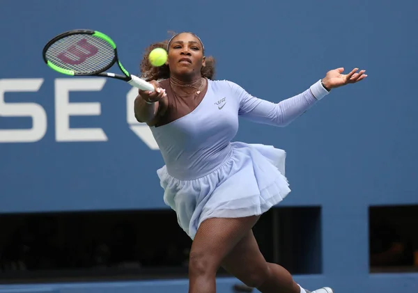 New York Settembre 2018 Volte Campionessa Del Grande Slam Serena — Foto Stock