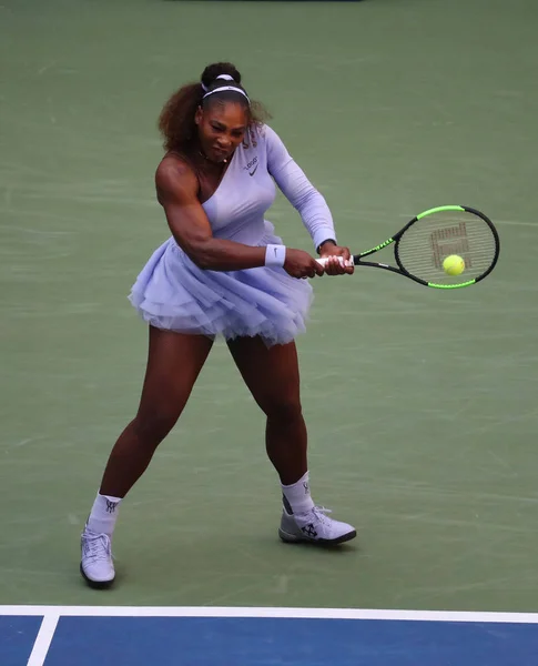 Nueva York Septiembre 2018 Veces Campeona Del Grand Slam Serena — Foto de Stock