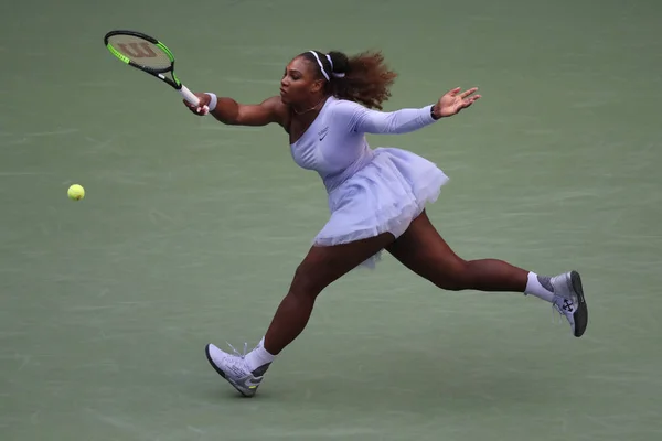Nueva York Septiembre 2018 Veces Campeona Del Grand Slam Serena —  Fotos de Stock