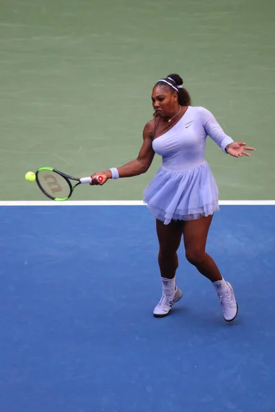 New York September 2018 Tijd Grand Slam Champion Serena Williams — Stockfoto