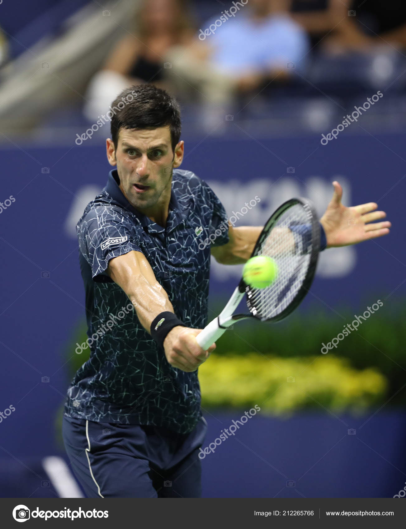 Nueva York 2018 Novak Djokovic Campeón Del — Foto editorial de stock zhukovsky #212265766