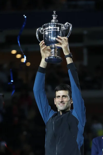 New York September 2018 2018 Open Champion Novak Djokovic Aus — Stockfoto