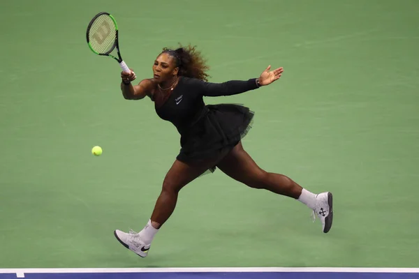 New York Settembre 2018 Volte Campionessa Del Grande Slam Serena — Foto Stock