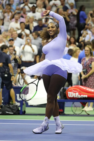 Nowy Jork Września 2018 Czas Grand Slam Championem Serena Williams — Zdjęcie stockowe