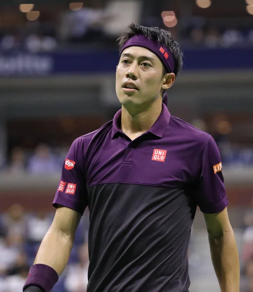 New York September 2018 Professionele Tennisspeelster Kei Nishikori Van Japan — Stockfoto