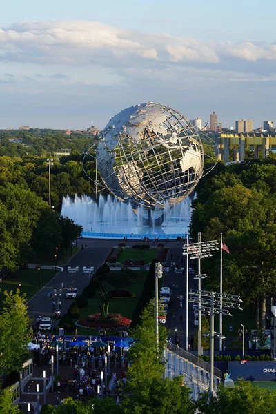 New York Ağustos 2018 1964 New York Dünya Fuarı Unisphere — Stok fotoğraf