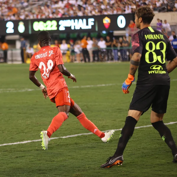 East Rutherford August 2018 Vinicius Junior Real Madrid Goalkeeper Antonio — Stock Photo, Image