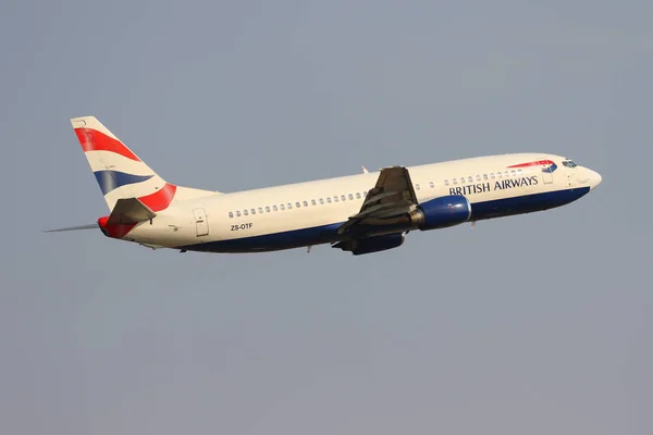 Johannesburg Sudafrica Settembre 2018 British Airways Boeing 737 Decolla Dall — Foto Stock