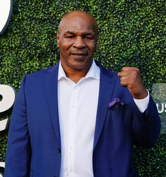 New York Agosto 2018 Campione Pugilato Mike Tyson Partecipa Alla — Foto Stock