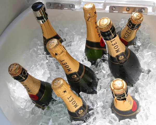 New York Settembre 2018 Moet Chandon Champagne Presentati National Tennis — Foto Stock