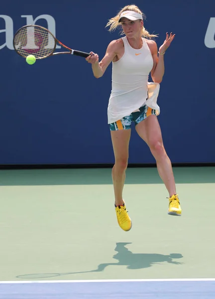 Nova Iorque Agosto 2018 Tenista Profissional Elina Svitolina Ucrânia Ação — Fotografia de Stock