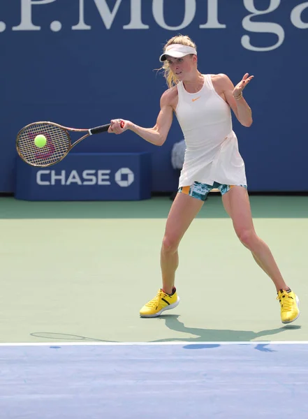 New York Augusti 2018 Professionell Tennisspelare Elina Svitolina Ukraina Aktion — Stockfoto