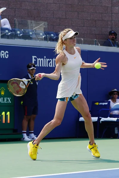 Nova Iorque Agosto 2018 Tenista Profissional Elina Svitolina Ucrânia Ação — Fotografia de Stock