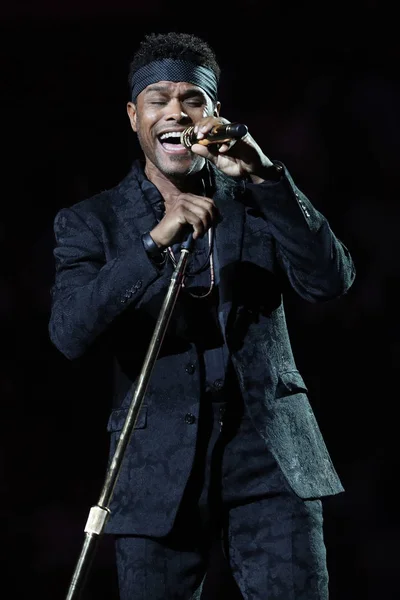 New York August 2018 American Singer Songwriter Maxwell Sings National — Stock Photo, Image