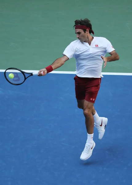 New York September 2018 Tijd Grand Slam Champion Roger Federer — Stockfoto