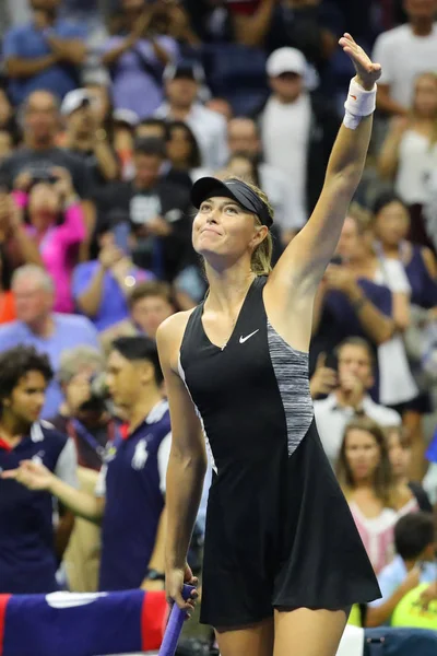 New York 2018 Szeptember Alkalommal Grand Slam Bajnok Maria Sharapova — Stock Fotó