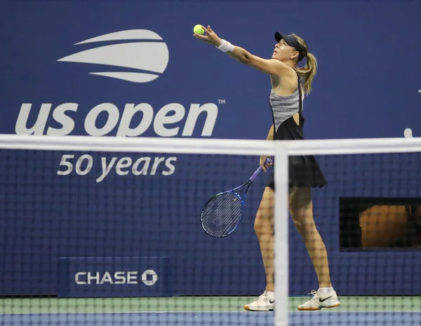 New York September 2018 Vijfmaal Grand Slam Champion Maria Sharapova — Stockfoto