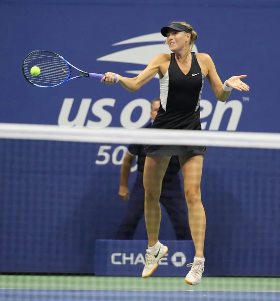 Nowy Jork Września 2018 Grand Slam Mistrz Maria Sharapova Rosji — Zdjęcie stockowe