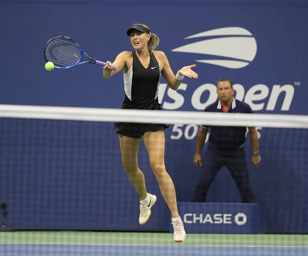 New York Eylül 2018 Grand Slam Şampiyonu Maria Sharapova Rusya — Stok fotoğraf