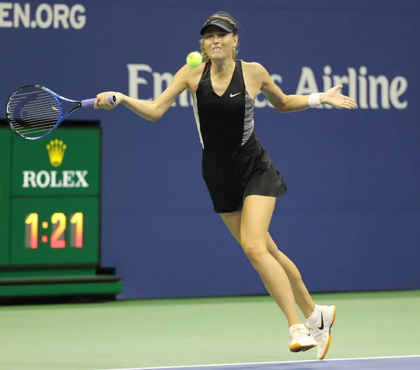 Nova Iorque Setembro 2018 Cinco Vezes Campeã Grand Slam Maria — Fotografia de Stock