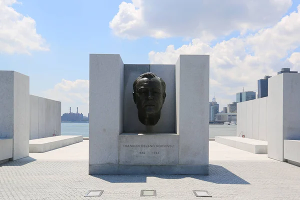 Нью Йорк Августа 2018 Года Парк Четырех Свобод Франклина Рузвельта — стоковое фото