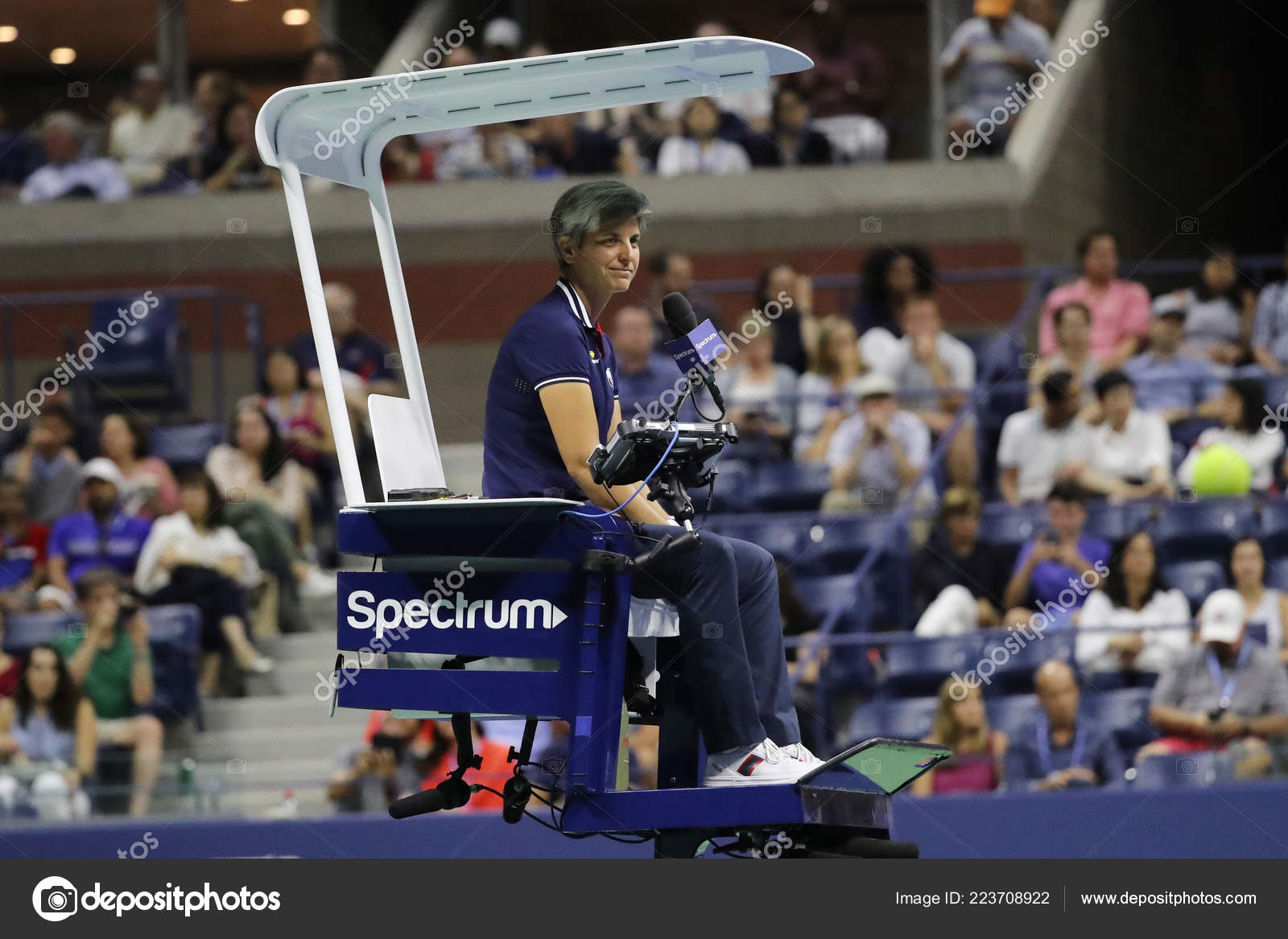 New York September 2018 Chair Umpire Marija Cicak 2018 Open