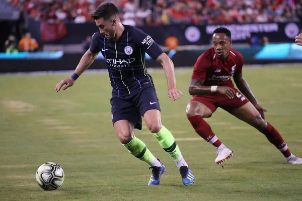 East Rutherford Julio 2018 Jack Harrison Manchester City Nathaniel Clyne — Foto de Stock