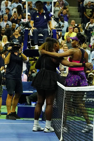 New York Augusti 2018 Tiden Grand Slam Mästare Serena Williams — Stockfoto