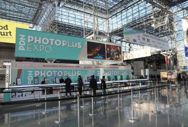 New York October 2018 Registration Area Pdn Photoplus Conference Expo — Stock Photo, Image