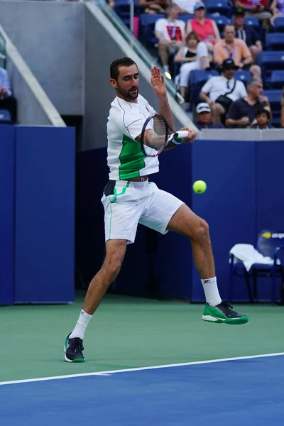 New York Septembre 2018 Champion Grand Chelem Marin Cilic Croatie — Photo