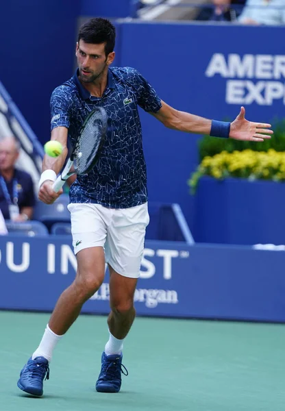 New York September 2018 Time Grand Slam Champion Novak Djokovic — Stock Photo, Image