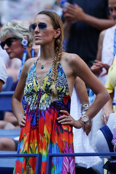 New York September 2018 Novak Djokovics Fru Jelena Djokovic Sköter — Stockfoto