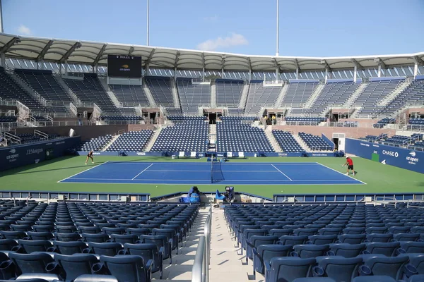 New York Eylül 2018 Tribün Stadı Nda Billie Jean King — Stok fotoğraf