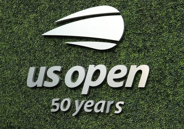 New York Ağustos 2018 Open Logo Billie Jean King Ulusal — Stok fotoğraf