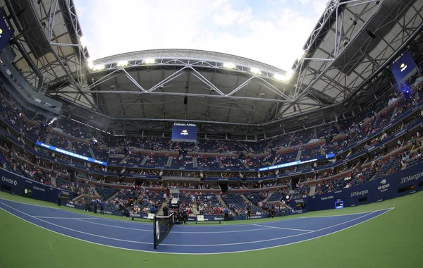 Nowy Jork Września 2018 Arthur Ashe Stadium Billie Jean King — Zdjęcie stockowe