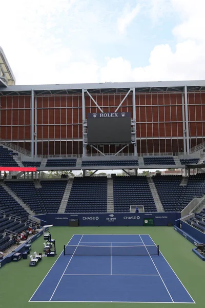 New York Augusti 2018 Nya Överbyggd Louis Armstrong Stadium Inställd — Stockfoto