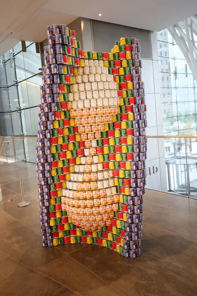 New York November 2018 Food Sculpture Presented 26Th Annual Nyc — Stock Photo, Image