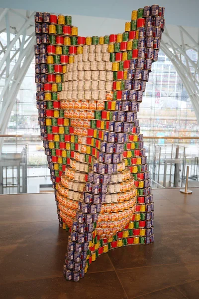 New York November 2018 Food Sculpture Presented 26Th Annual Nyc — Stock Photo, Image